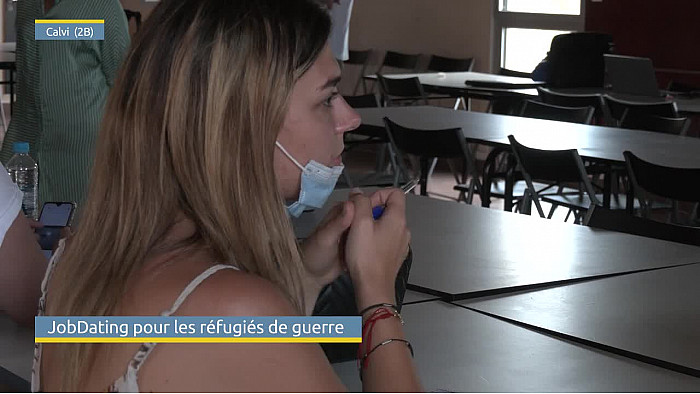 TV Locale Corse - Job dating pour les réfugiés de guerre