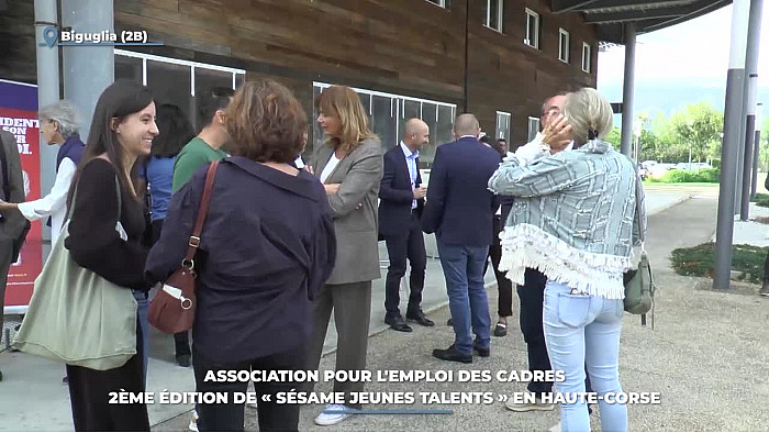 TV Locale Corse - Association pour l'Emploi des Cadres : 2ème édition de « Sésame Jeunes Talents » en Haute-Corse