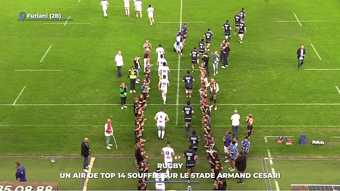 TV Locale Corse - Rugby : un air de Top 14 souffle sur le stade Armand Cesari