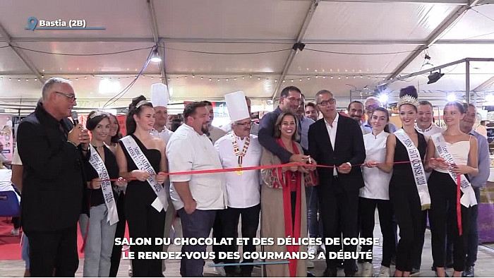 TV Locale Corse - Salon du chocolat et des délices de Corse : le rendez-vous des gourmands a débuté