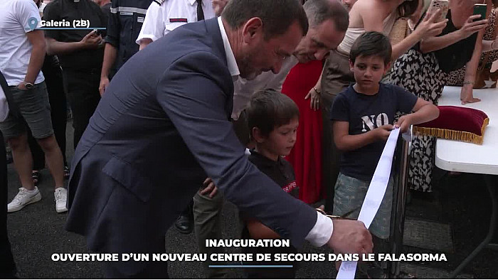 TV Locale Corse - Inauguration : ouverture d'un nouveau centre de secours dans le Falasorma