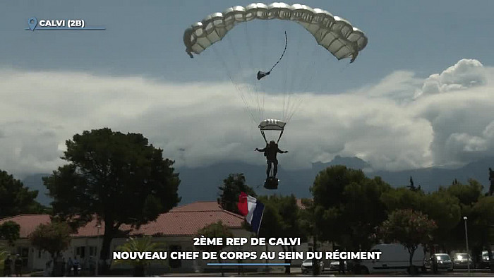 TV Locale Corse - Nouveau chef de corps au sein du régiment 2ème REP de Calvi