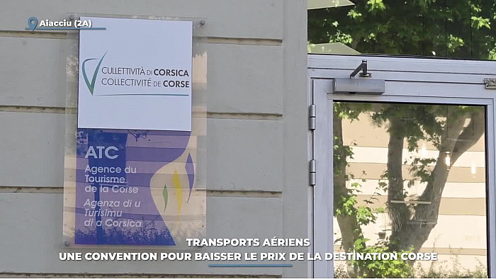 TV Locale Corse - Transports aériens : une convention pour baisser le prix de la destination Corse