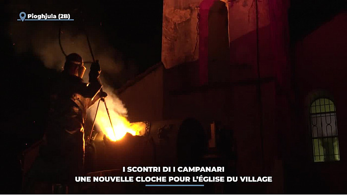 TV Locale Corse - Scontri di i campanari : une nouvelle cloche pour l'église
