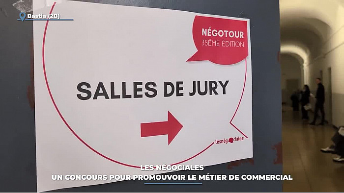 TV Locale Corse - Les négociales : un concours pour promouvoir le métier de commercial
