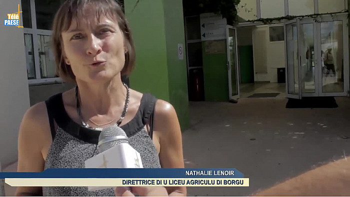 Josiane Chevalier, Préfète de Corse, en déplacement au lycée agricole de Borgu