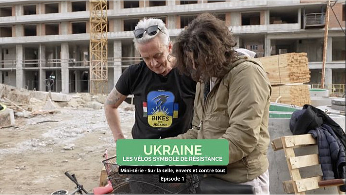Acteurs-Locaux - France - Ukraine : le vélo, symbole de résistance