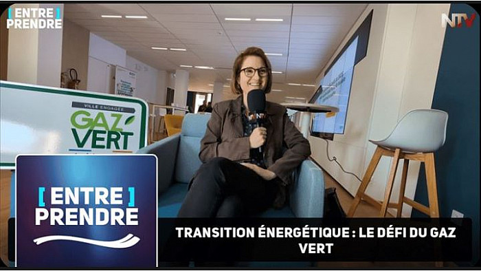 TV Locale Nantes - Véronique Bel, directrice de GRDF, explique les enjeux de la transition énergétique en France