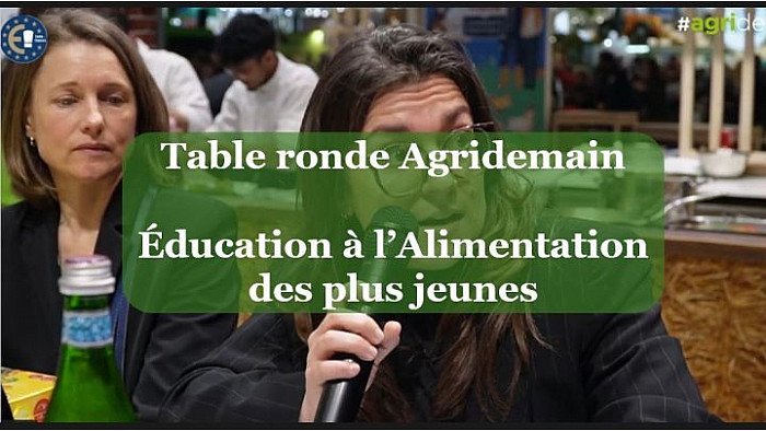 TV Locale Paris - "L'éducation à l'alimentation" expliquée aux plus jeunes avec Agridemain au SIA 2024