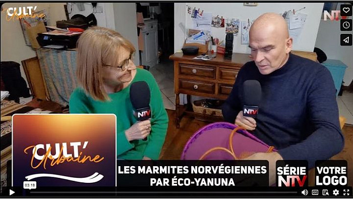 TV Locale Ancenis - l’association ÉCO-YANUNA nous présente "Les marmites norvégiennes"