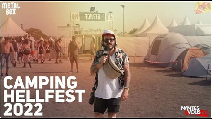 TV Locale Nantes  NTV Zik.Smartrezo - découverte du Camping HELLFEST 2022