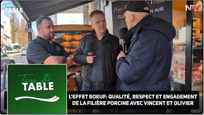 TV Locale Nantes - Olivier de la Filière Porcine met en lumière l'importance d'écouter et de comprendre les besoins des consommateurs.