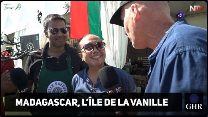 TV Locale NTV Paris - au "Village International de la Gastronomie" avec Madagascar, l’île de la vanille 