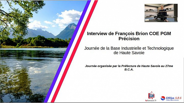TV Locale des Acteurs locaux des 2 Savoie: Interview de François Brion CEO PGM Précision