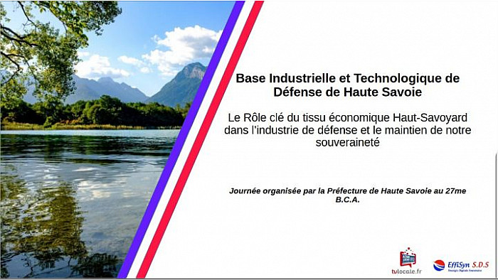 TV Locale des Acteurs Locaus des 2 Savoie: Journée Base Industrielle et Technologique de Défense, Table ronde du 16 décembre dernier