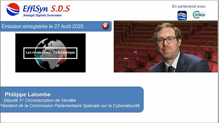 Les Rendez-vous du numérique par le média Effisyn SDS - Entretien avec Philippe Latombe