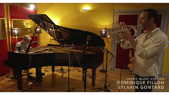 TV Locale Paris - "CEDRIC MUSIC STATION" JAZZ avec Dominique FILLON & Sylvain GONTARD