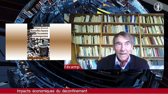 Tv locale Fécamp : Philippe Simonnot  " Les 'Nouvelles leçons d'économie contemporaine' "