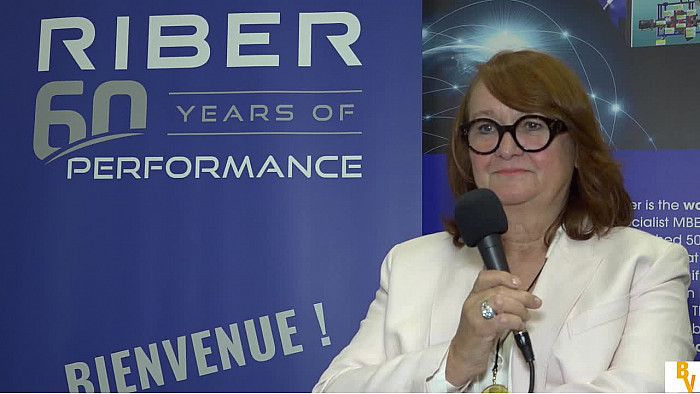"Didier Testot" avec Annie Geoffroy Présidente Directrice Générale Riber : Nous avons vocation à élargir notre marché".