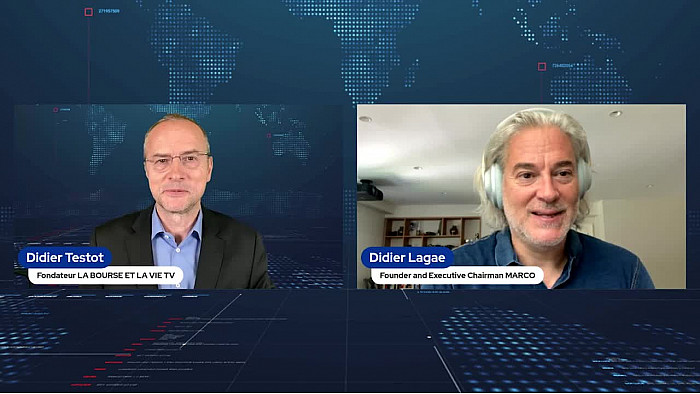 "L'interview de Didier Testot" avec Didier Lagae Fondateur de Marco :  "Nous voulons accélérer notre croissance à l'international".