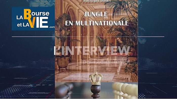 "Didier Testot Fondateur de LA BOURSE ET LA VIE TV" avec Jean-Jacques Dayries auteur du livre "Jungle en Multinationale"