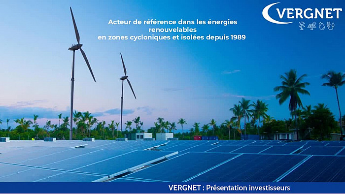 Vergnet acteur des énergies renouvelables