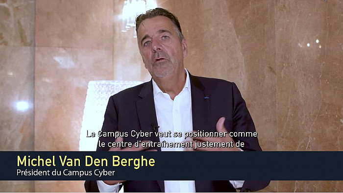 HEXATRUST YECC2023 - Michel VAN DEN BERGHE - Président du Campus Cyber