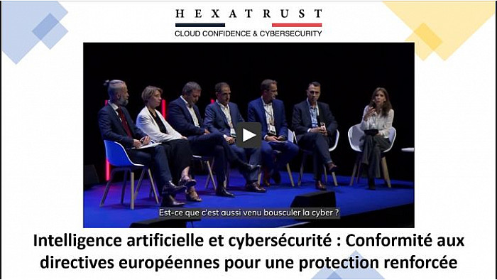 UECC2023 Cybersécurité et "Cloud de Confiance" d'HEXATRUST - Conformité aux directives Européennes pour l'Intelligence Artificielle et la Cybersécurité