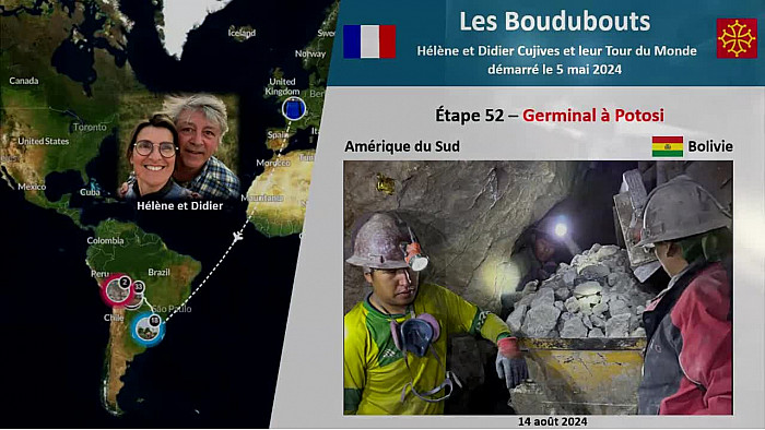 Acteurs-Locaux Paulhac "Les Boudubouts" 52 - En BOLIVIE Germinal Potosi