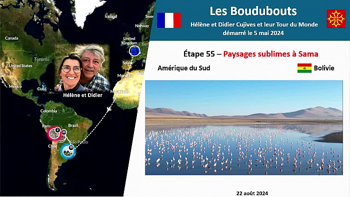 Acteurs-Locaux Paulhac "Les Boudubouts" 55ème étape BOLIVIE - Lac de Sama