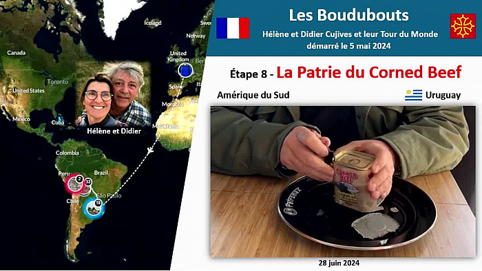 Acteurs-Locaux Paulhac "Les Boudubouts" Étape 8 - En URUGUAY à Fray Bentos la patrie du Corned Beef