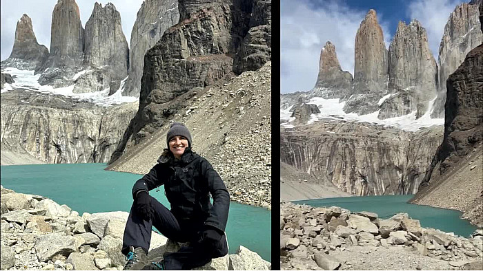 Acteurs-Locaux "Les Boudubouts" au CHILI - longue randonnée jusqu’à la base des fameuses Torres del Paine