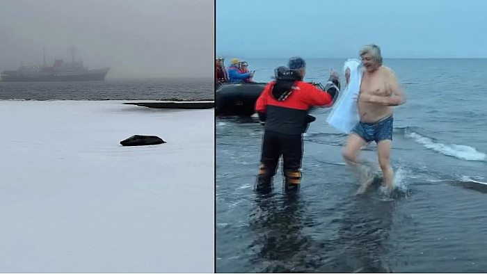 Acteurs-Locaux "Les Boudubouts" 115ème étape en Antarctique - quelle est froide...