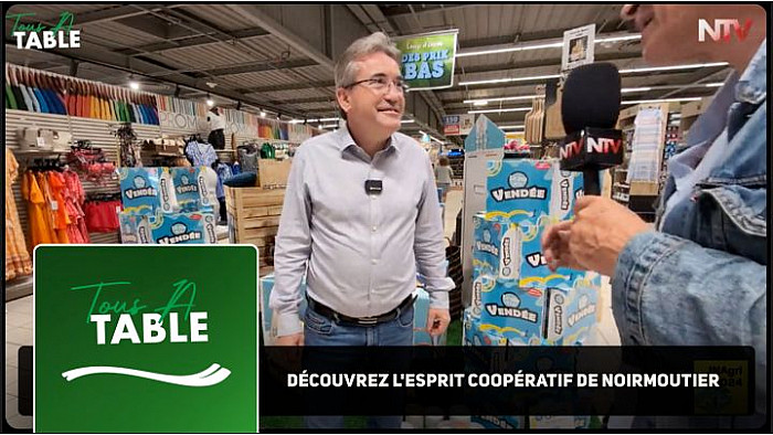 TV Locale Nantes - Philippe BOIDÉ nous fait découvrir l'Esprit Coopératif de Noirmoutier