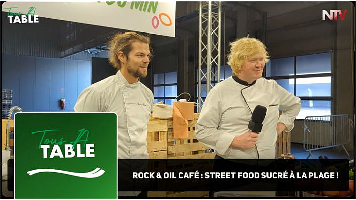 TV Locale Nantes - Rock & Oil Café : Street Food Sucré à la Plage !