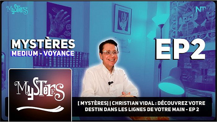 Tv Locale Nantes - Christian Vidal, sommité en chiromancie, partage ses connaissances sur les lignes de la main
