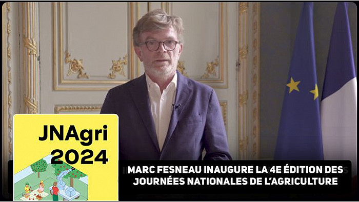 TV Locale Paris - Marc Fesneau inaugure la 4e édition des Journées Nationales de l'Agriculture