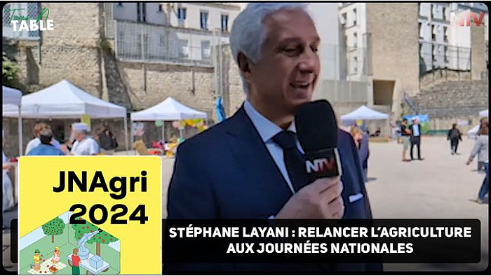 TV Locale NTV Paris -Stéphane Layani Président du Marché de Gros de RUNGIS aux Journées nationales de l’agriculture JNA2024