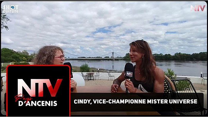 TV Locale Ancenis - Culturisme avec Cindy CALMELS, vice-championne Mister Universe en Angleterre