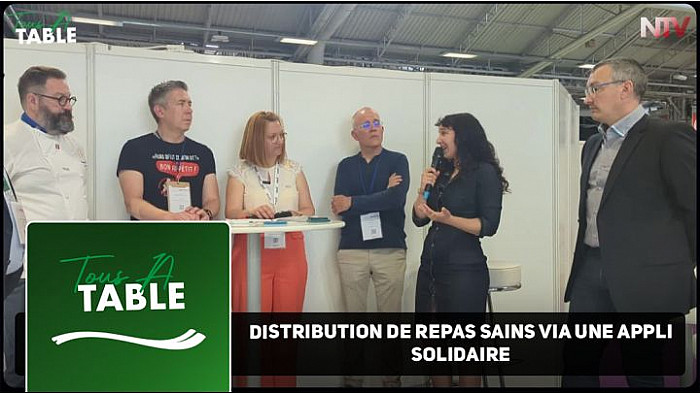 Acteurs-Locaux France - l'Association HOPHOPFOOD permet la Distribution de repas sains via une appli solidaire