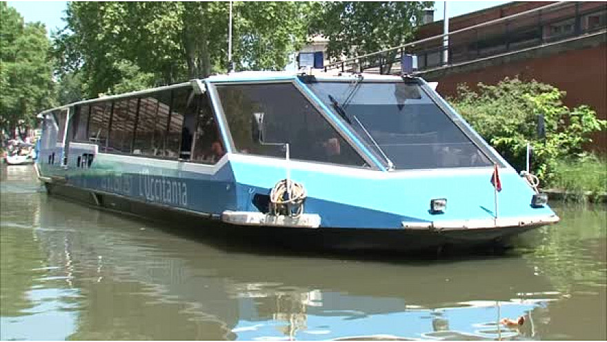 #Gastronomie : Le Bateau-Restaurant L'Occitania, sur le Canal du Midi à Toulouse