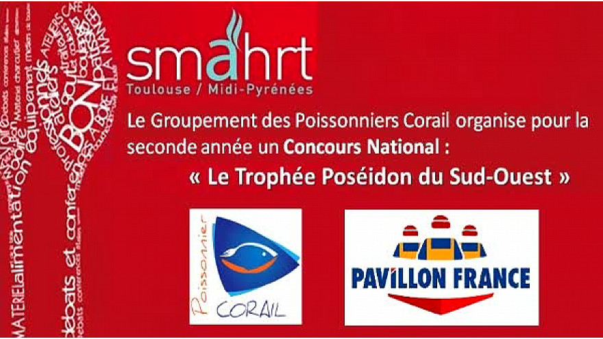 Concours Poissonnier-Ecailler ‘Trophée Poséïdon du Sud-Ouest’ de la #Scapp - Groupement des Poissonniers Corail @smahrt2016 #TvLocale_fr
