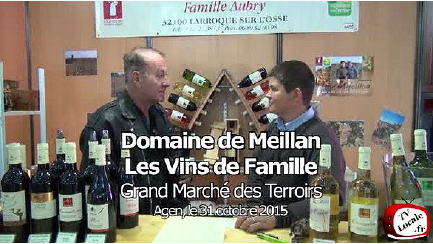 Le Floc de Gascogne du Domaine de Meillan (Gers) au Grand Marché de nos Terroirs à Agen