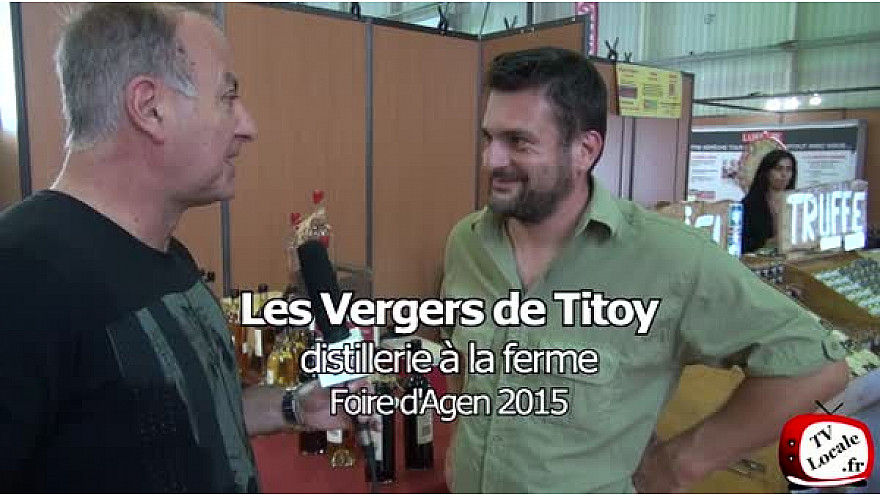 Une des dernières distilleries « à la ferme » du Lot-et-Garonne : les Vergers de Titoy.