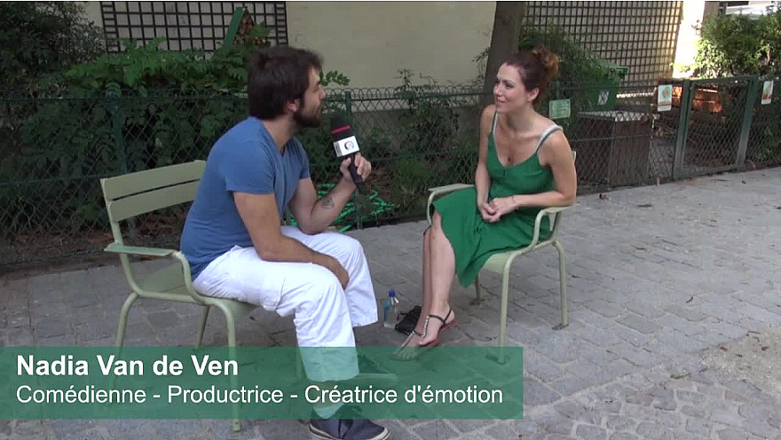 Instant de partage avec Nadia Van de Ven, comédienne aux multiples facettes.