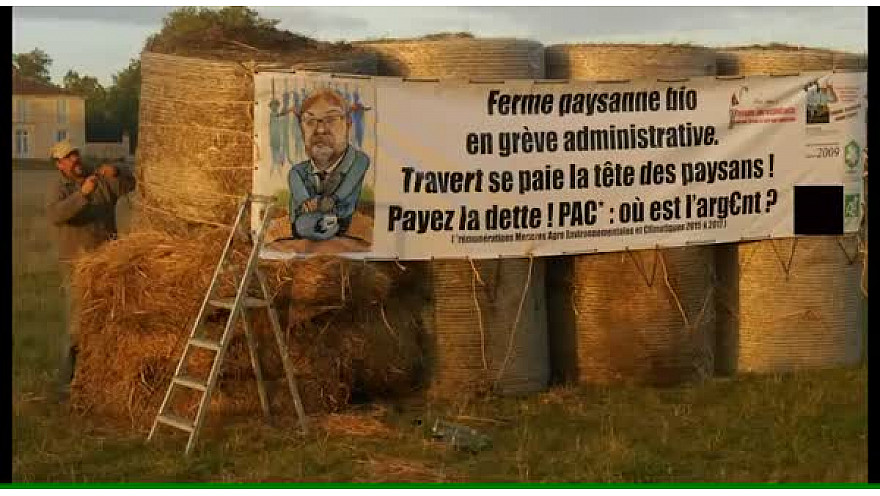 Clip alerte paysanne : "Paysans vos papiers ! "