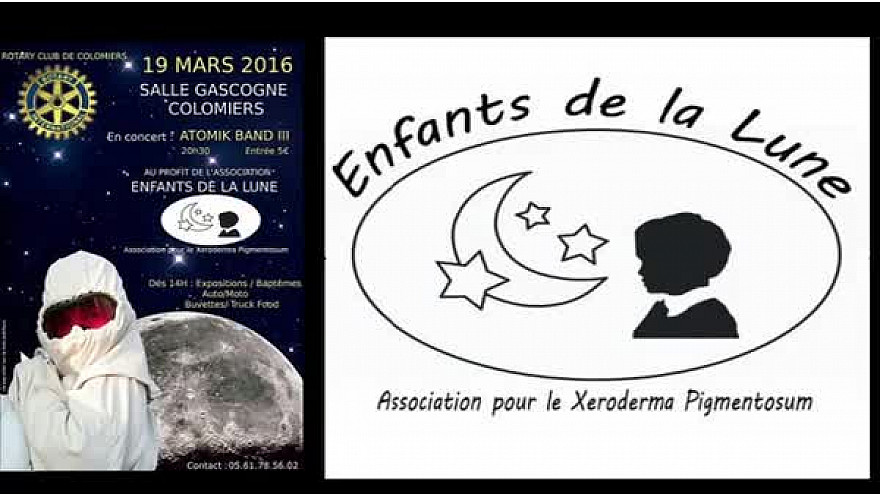 #RotaryClub de #Colomiers, Les enfants de la Lune @tvlocale_fr