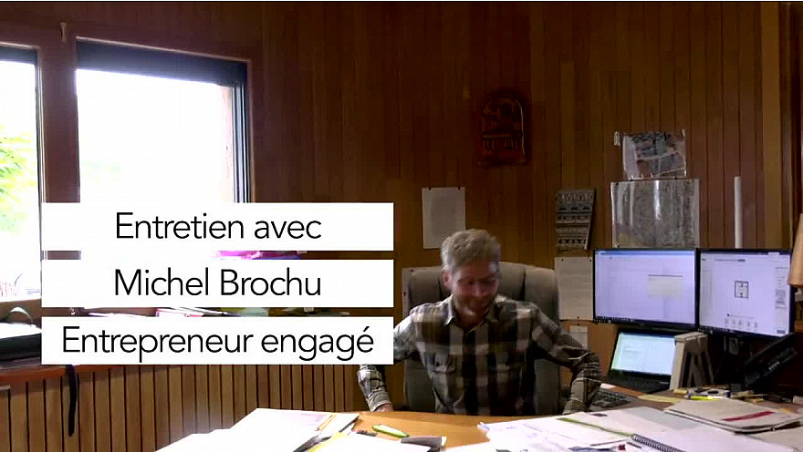 Economie Circulaire : Portrait d'entrepreneur : Michel Brochu