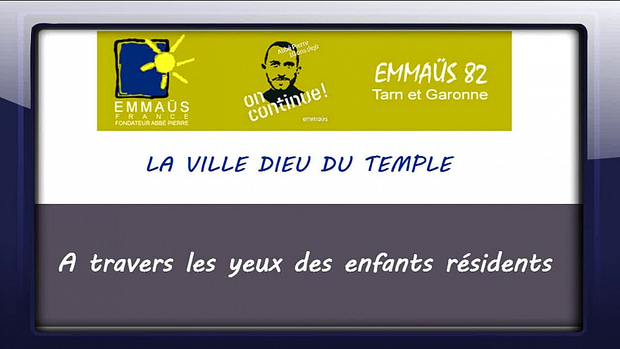 Stage Education aux médias : La communauté Emmaüs La Ville Dieu du Temple - 82 photographiée avec les yeux d'enfants. @emmaus_82 #Smartrezo @assotvlocale