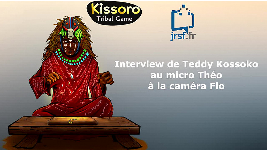 Théo et Flo, Jeunes Reporters Sans Frontières, ont rencontré Teddy KOSSOKO de @Massekagamestud lors Albi Geek Celebration @smartrezo
